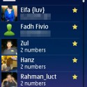 Contact 1 - Fav list